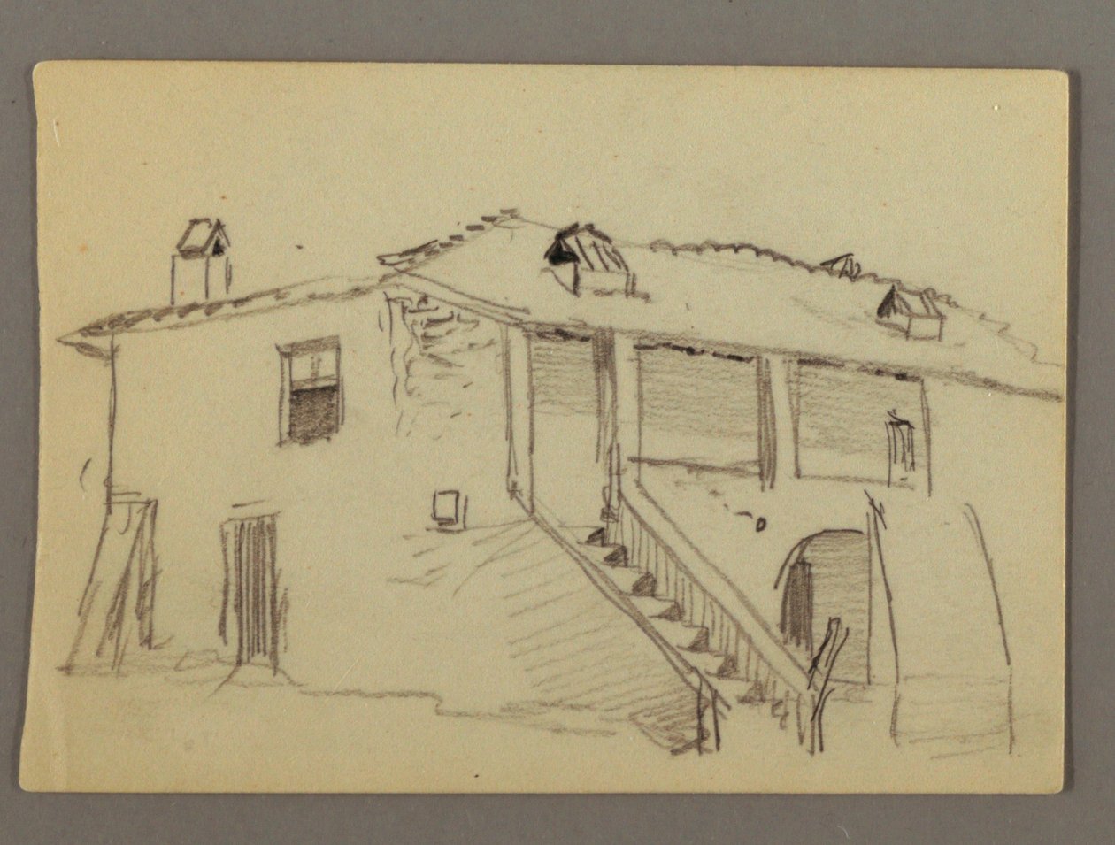 House, possibly 1868-69 by Frederic Edwin Church