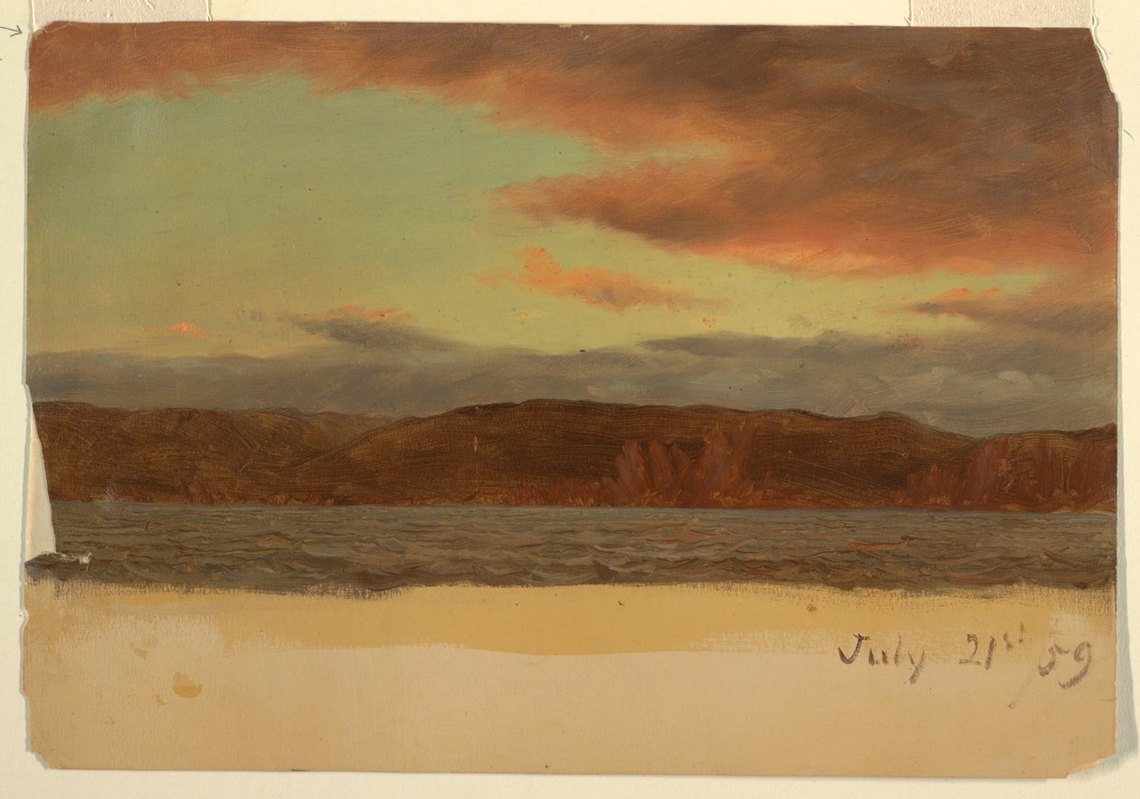 Labrador or Newfoundland coast, July 1859 by Frederic Edwin Church