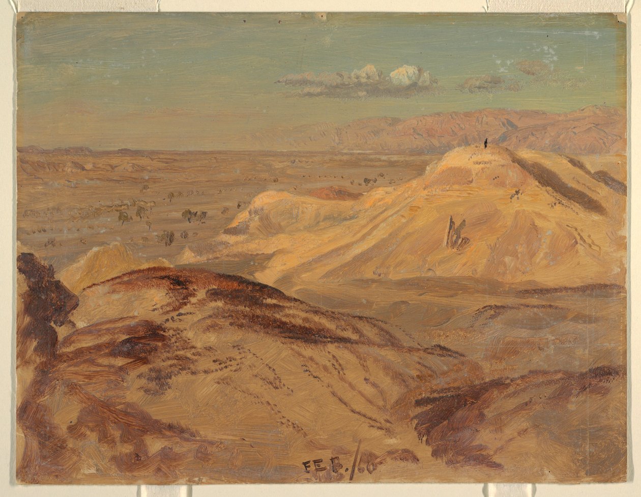 Landscape Near Petra, February 1868 by Frederic Edwin Church