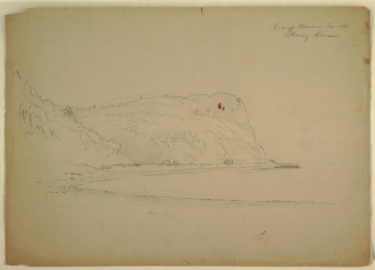 Monkey Cave, 1851 by Frederic Edwin Church