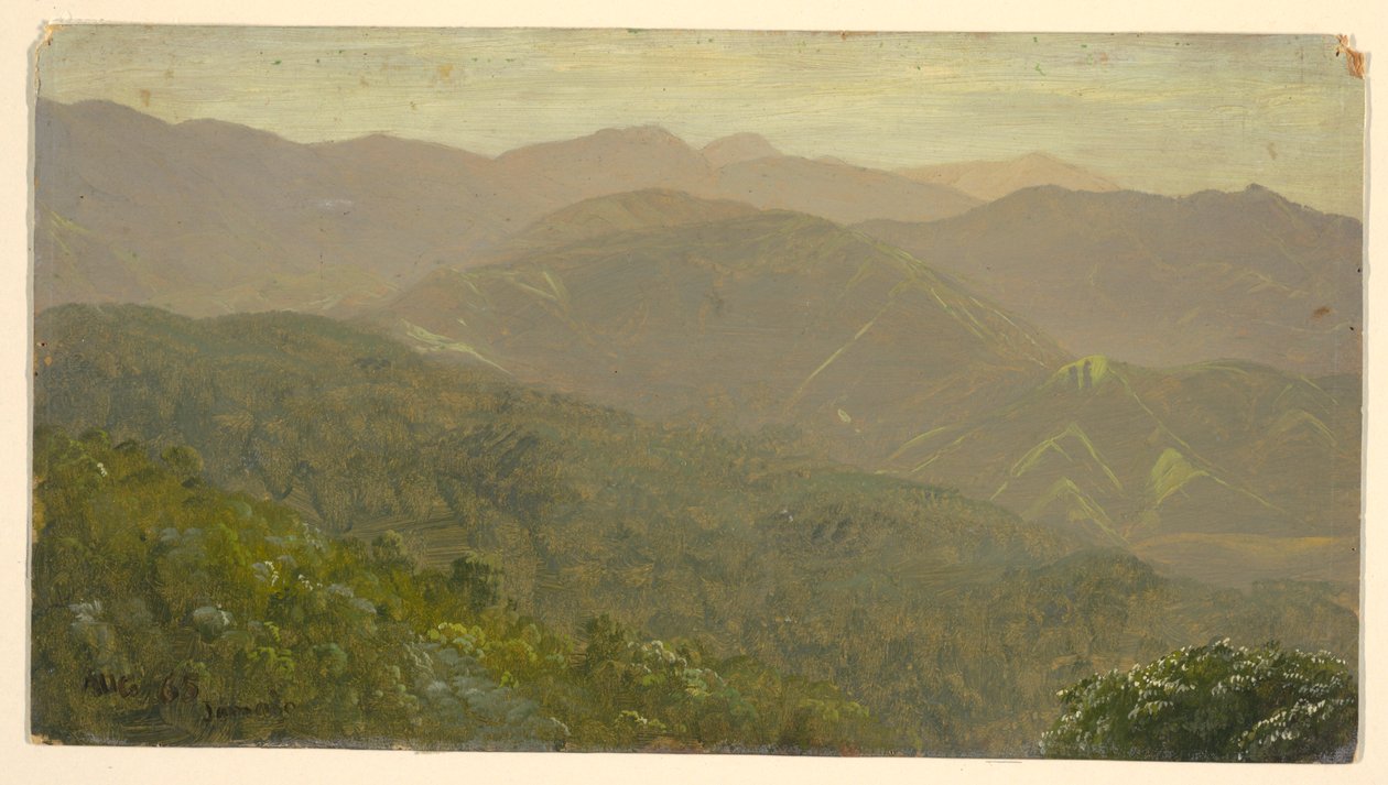 Mountain Landscape, August 1865 by Frederic Edwin Church