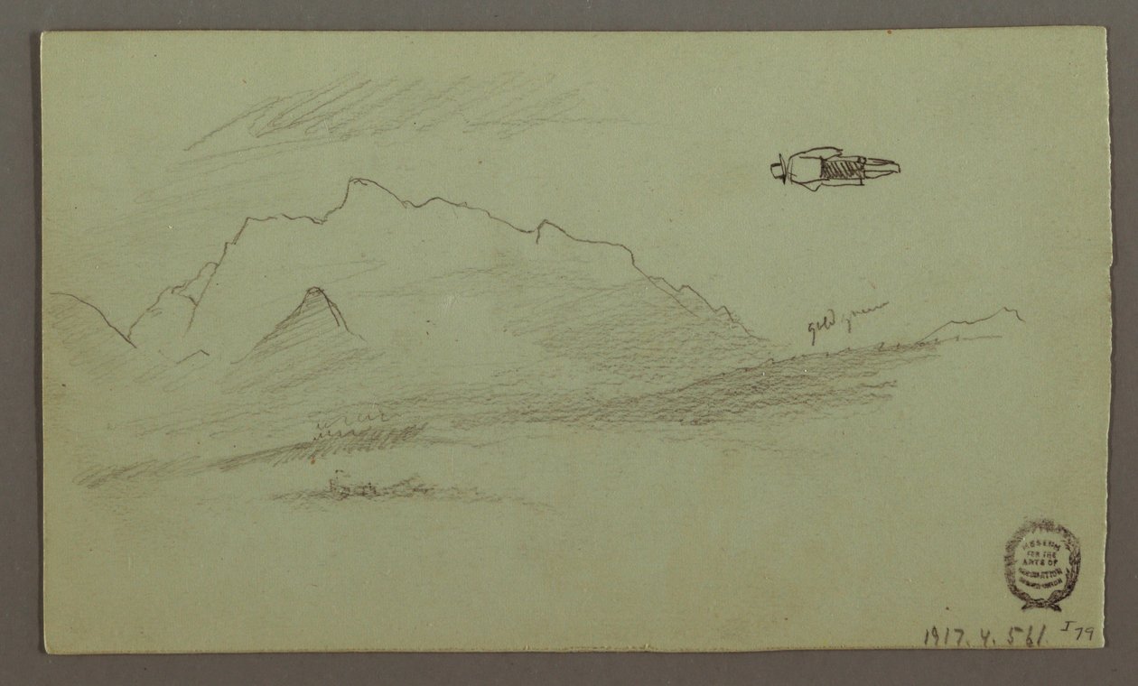 Mountain Peaks, possibly 1868 by Frederic Edwin Church