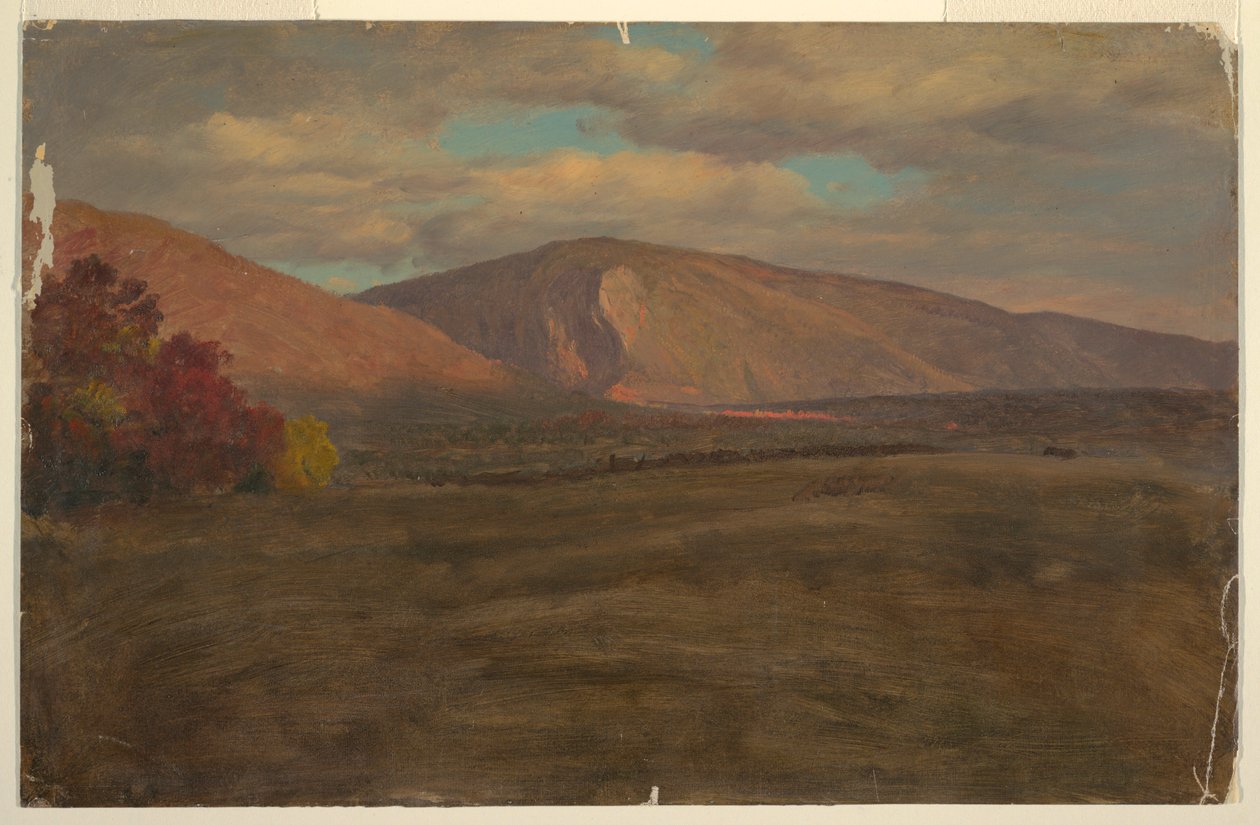 Mt. Katahdin from the South West, 1870-80 by Frederic Edwin Church