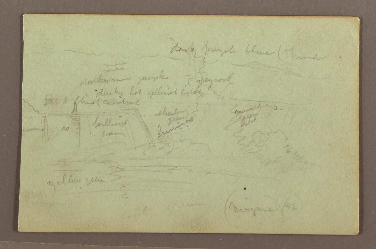 Niagara Falls Seen from the Canadian Side, 1856 by Frederic Edwin Church