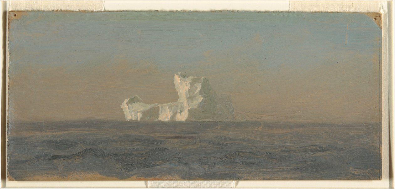 Off Iceberg, Newfoundland, June 1859 by Frederic Edwin Church