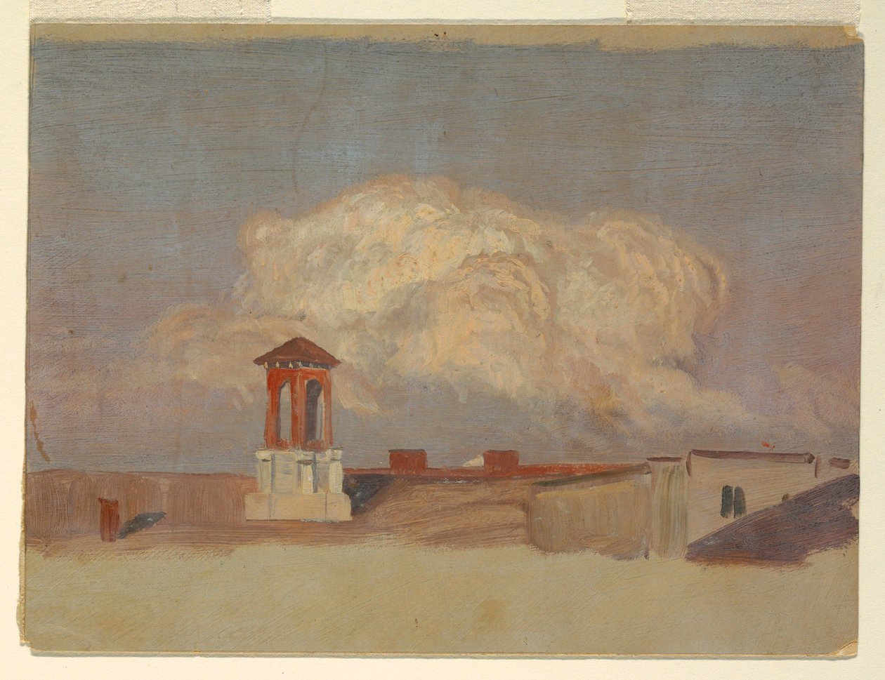 Roofs of an Italian town, 1868–69 by Frederic Edwin Church