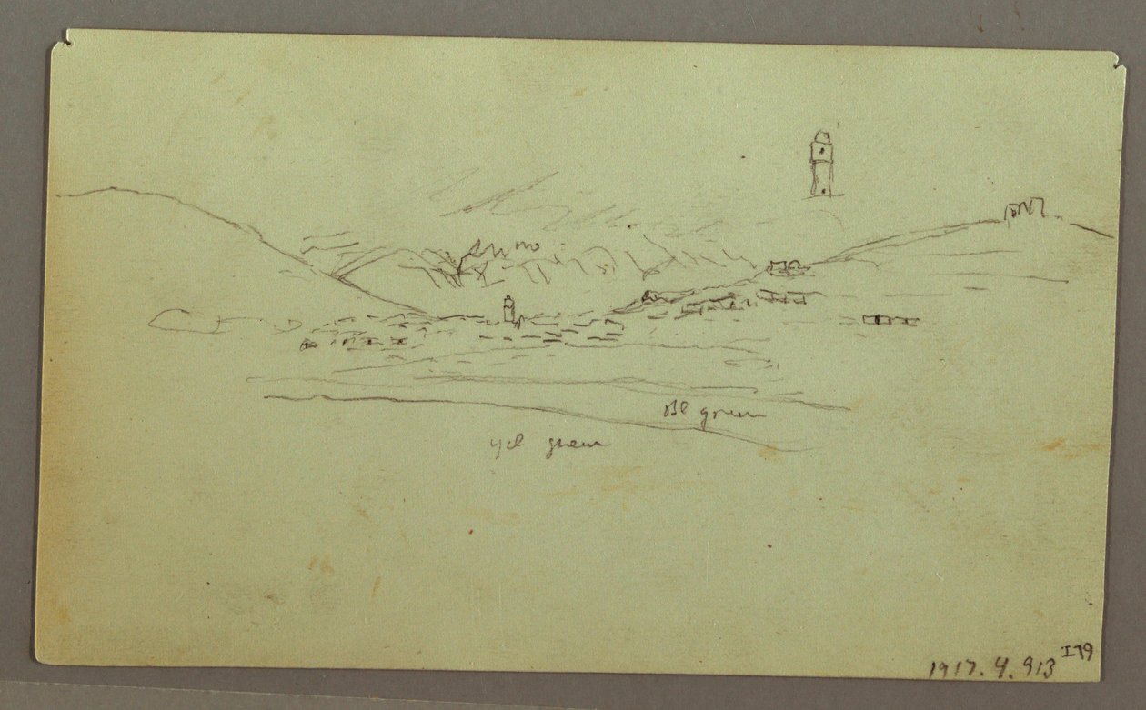 Ruins, April 27, 1868 by Frederic Edwin Church