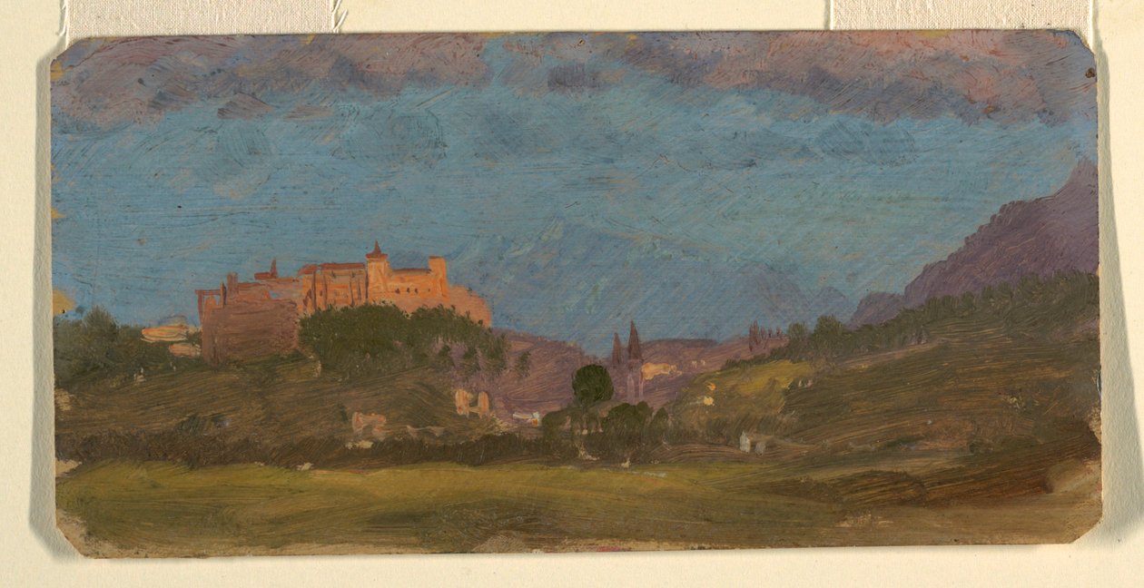 Salzburg, Austria from the East, July 1868 by Frederic Edwin Church
