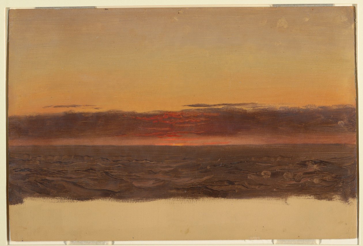 Seascape, 1859 by Frederic Edwin Church