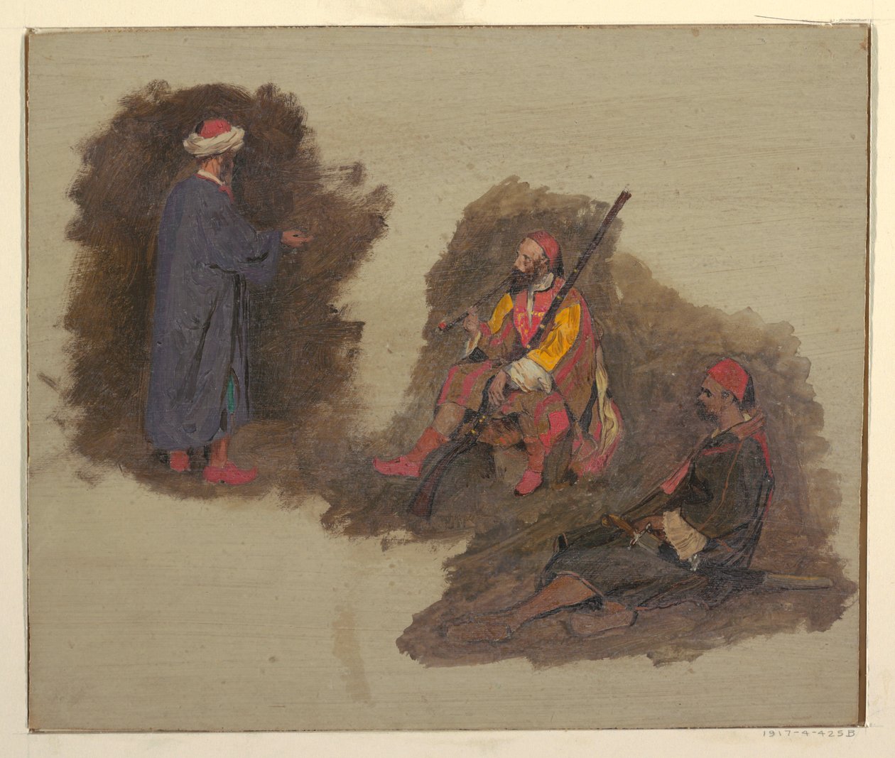 Three Bedouins, 1868-69 by Frederic Edwin Church