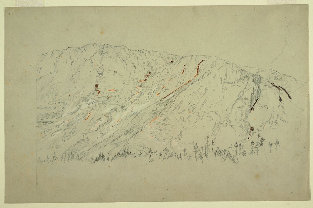 Upper Part of the Great Basin, Mt. Katahdin, September 1877 by Frederic Edwin Church