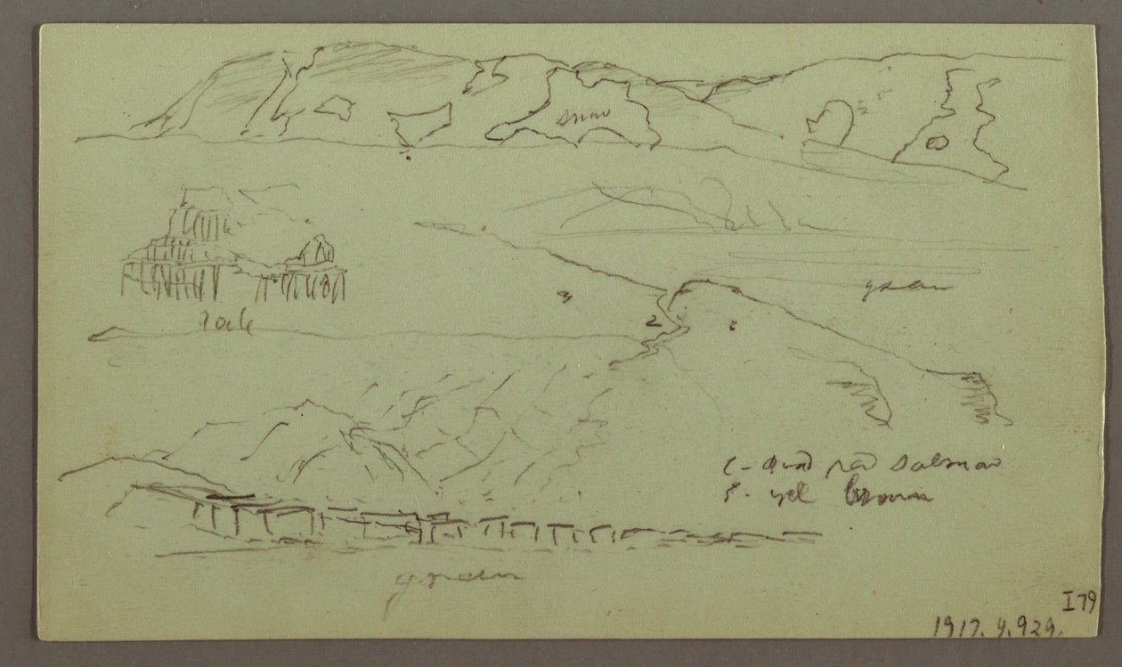 Valley, April possibly 1868 by Frederic Edwin Church