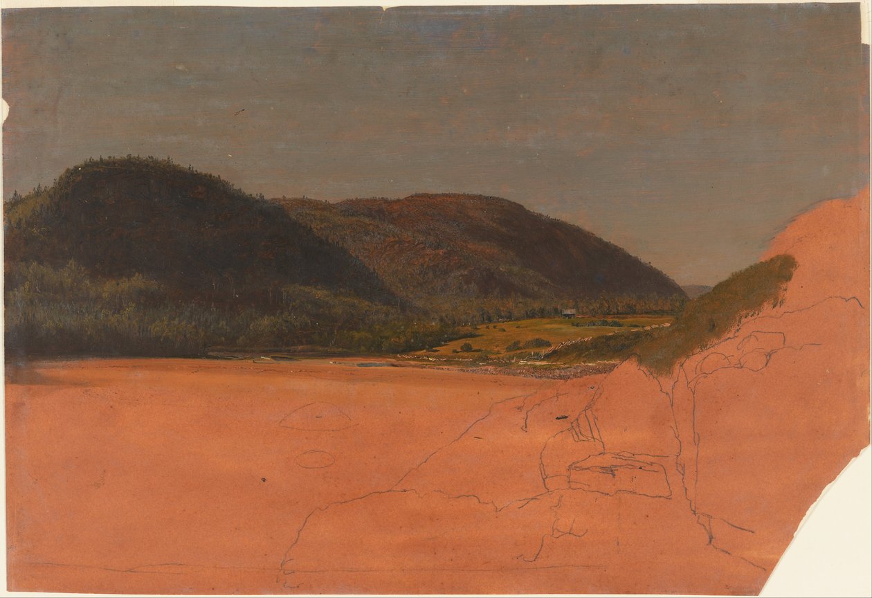 Mt. Desert Island, landscape by Frederic Edwin Church