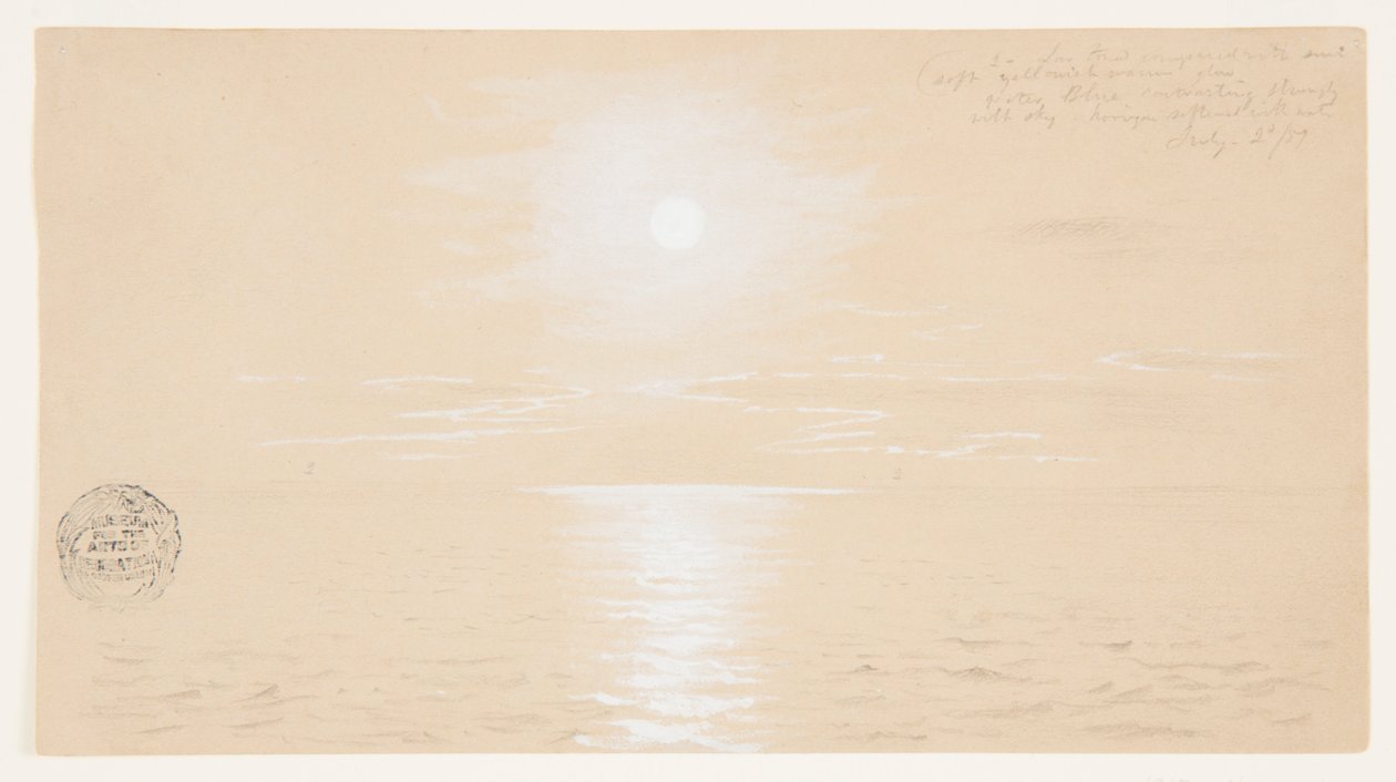 Seascapes, Newfoundland, July 6, 1859 by Frederic Edwin Church