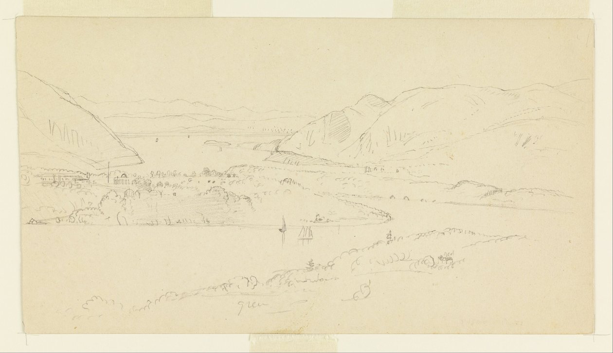 View of West Point from Castle Rock by Frederic Edwin Church