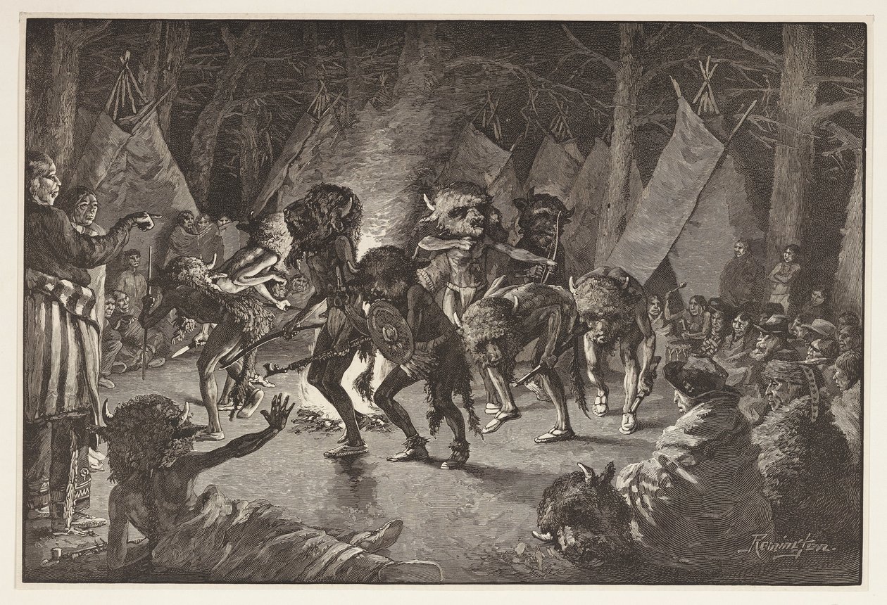 The Buffalo Dance, from Harper