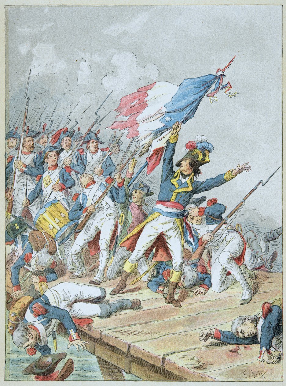 Bonaparte Crossing the Bridge of Arcole in November 1796