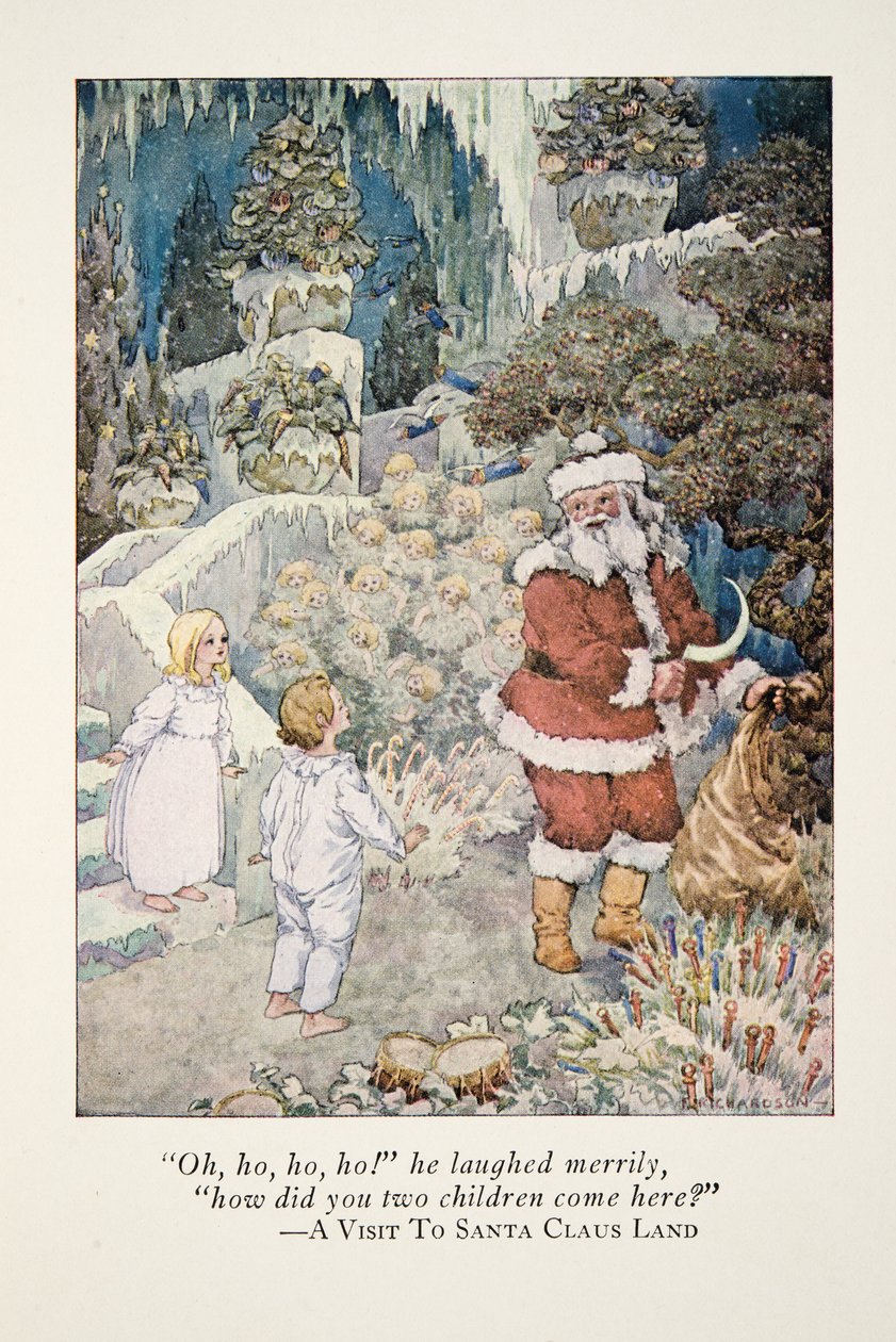 Illustration from A Visit to Santa Claus Land by Frederick Richardson