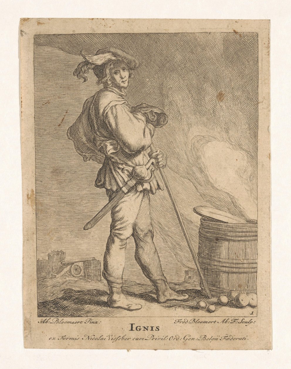 Fire (Ignis) (The Four Elements series) by Frederick Bloemaert