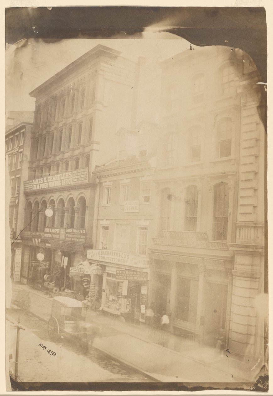 The Poulson Mansion by Frederick DeBourg Richards