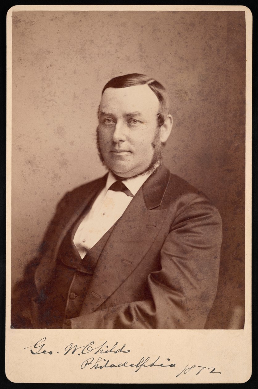 Portrait of George William Childs by Frederick Gutekunst