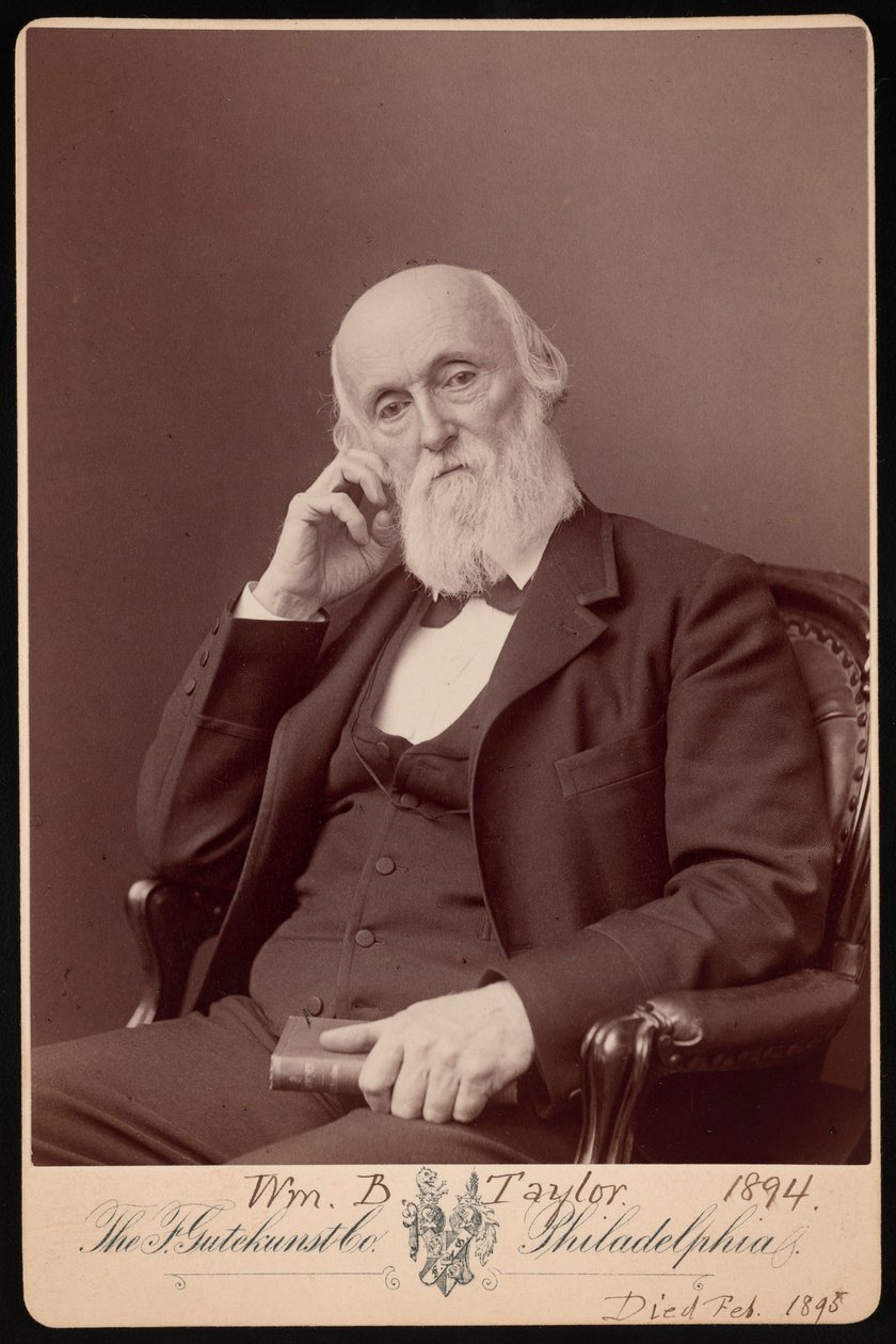 Portrait of William Bower Taylor 1821-1895 by Frederick Gutekunst