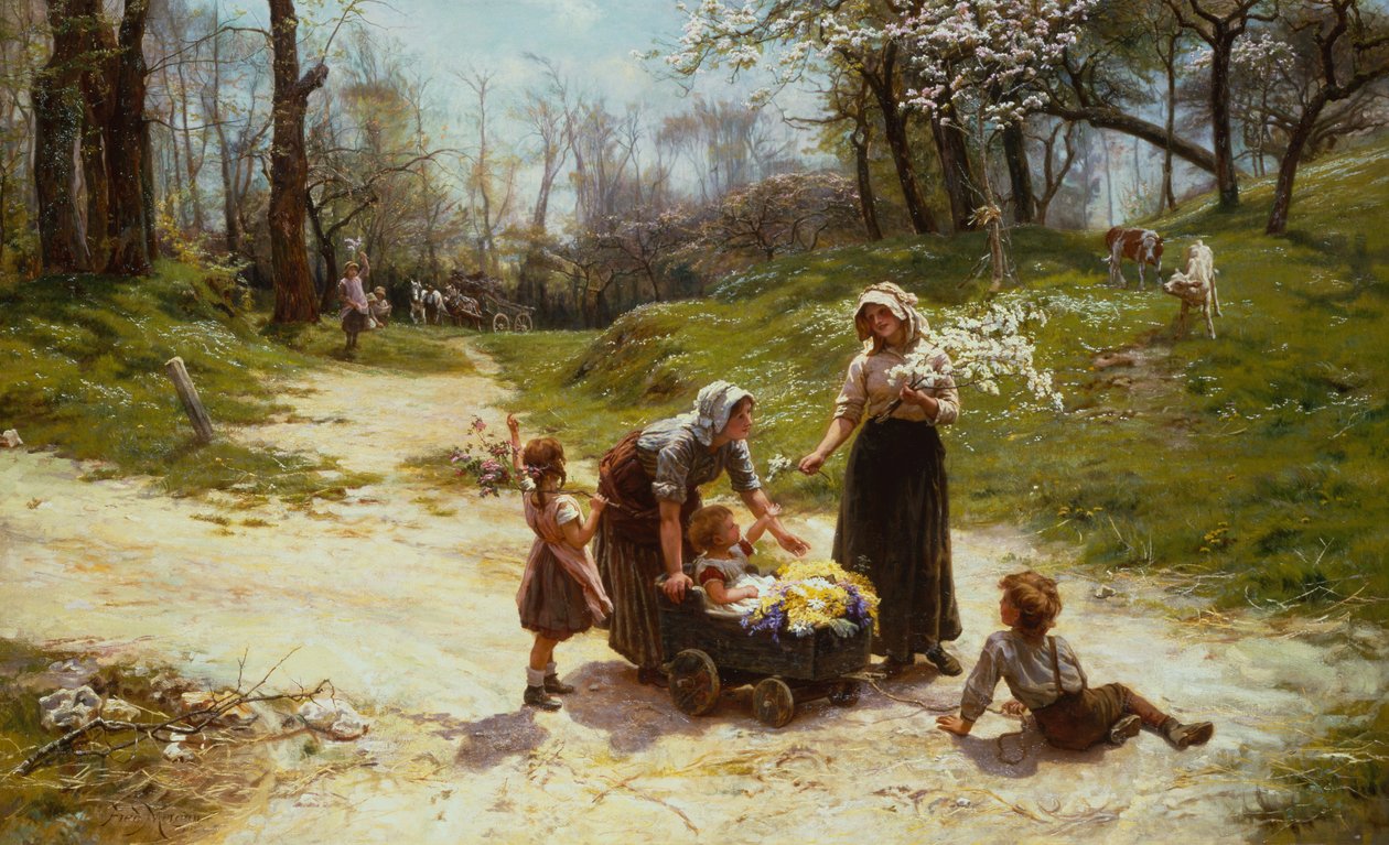May by Frederick Morgan: Highest-quality art reproduction