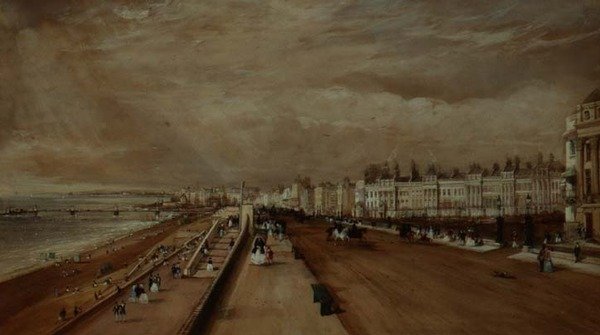 The Seafront, Brighton by Frederick Nash