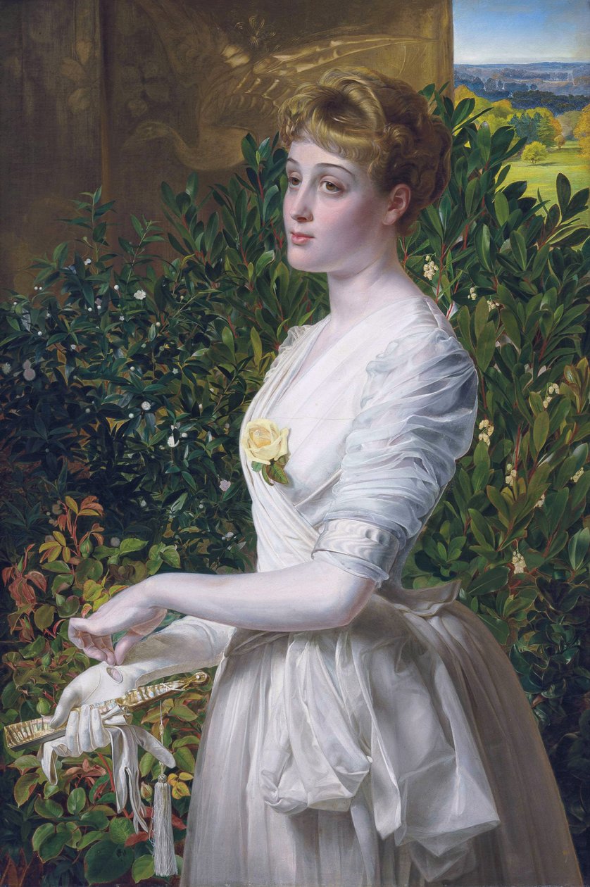 Julia Smith Caldwell by Frederick Sandys