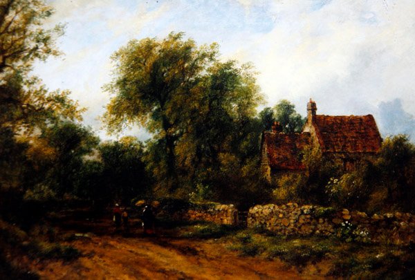 Landscape with Figures, c.1840 by Frederick Waters Watts