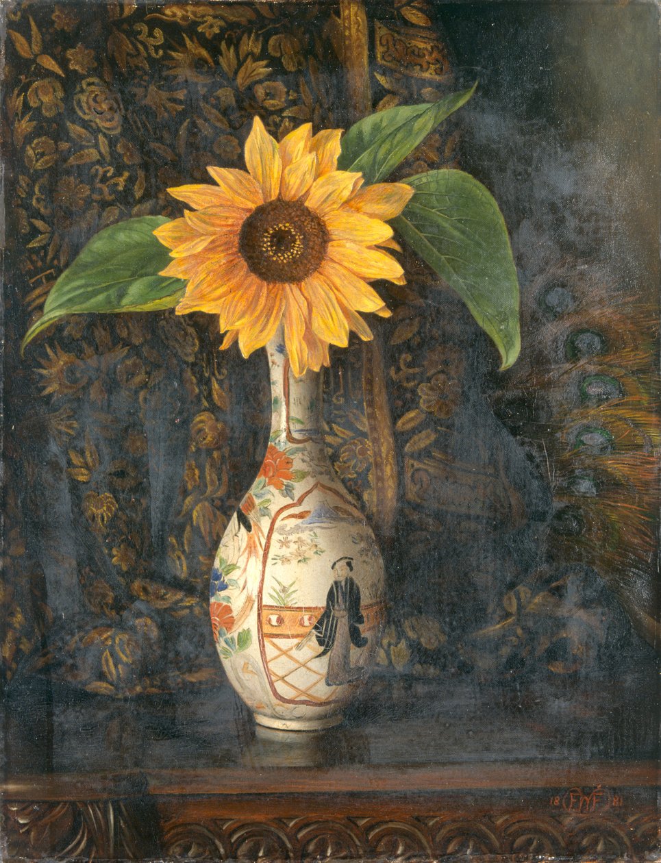 A Sunflower by Frederick William Frohawk