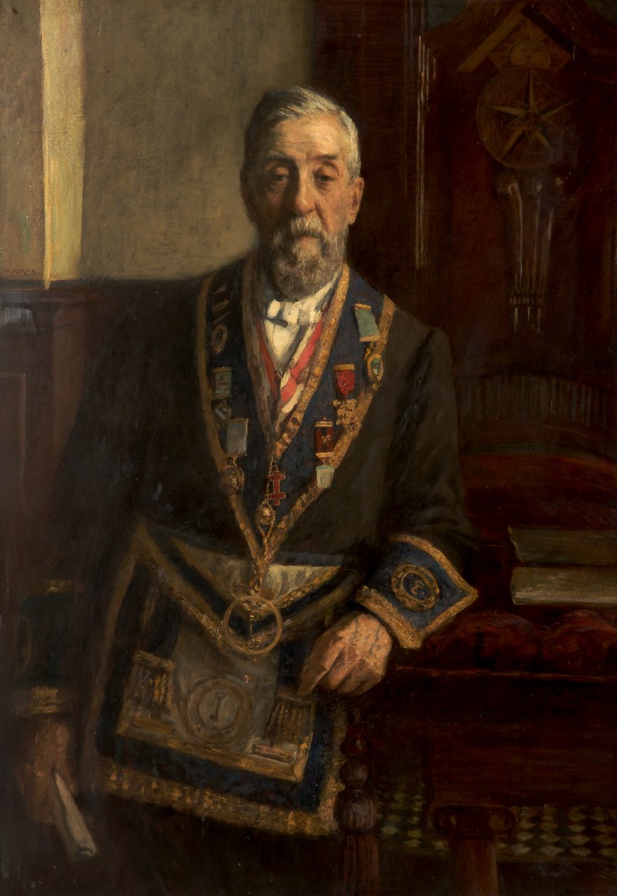 Portrait of Henry Lees Hollingworth by Frederick William Jackson