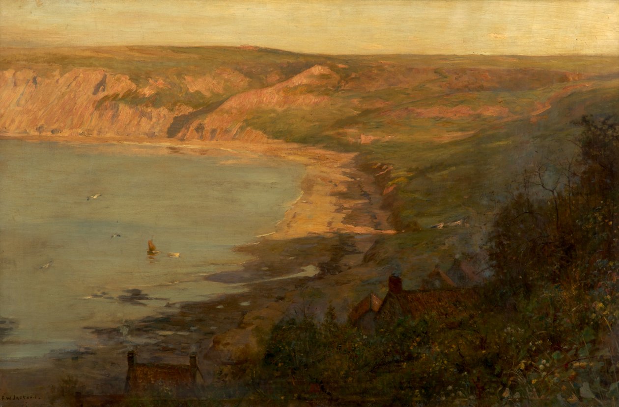 Runswick Bay by Frederick William Jackson