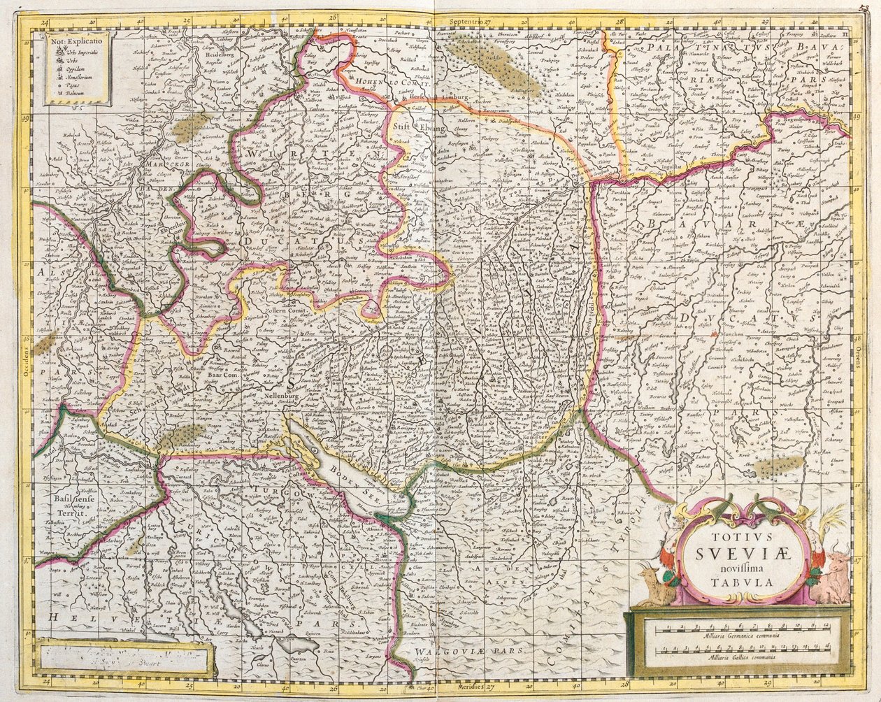 Baden-Württemberg, Bavaria, Germany by Frederick de Wit