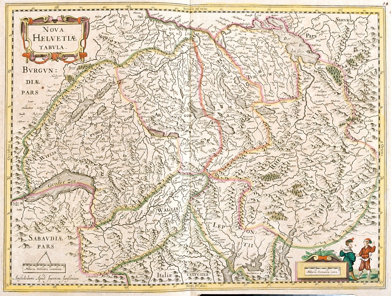Switzerland by Frederick de Wit