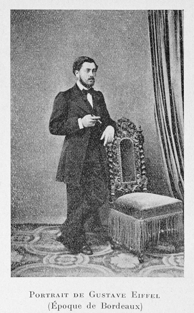 Alexandre Gustave Eiffel at the Time of Bordeaux, c.1858 by French Photographer