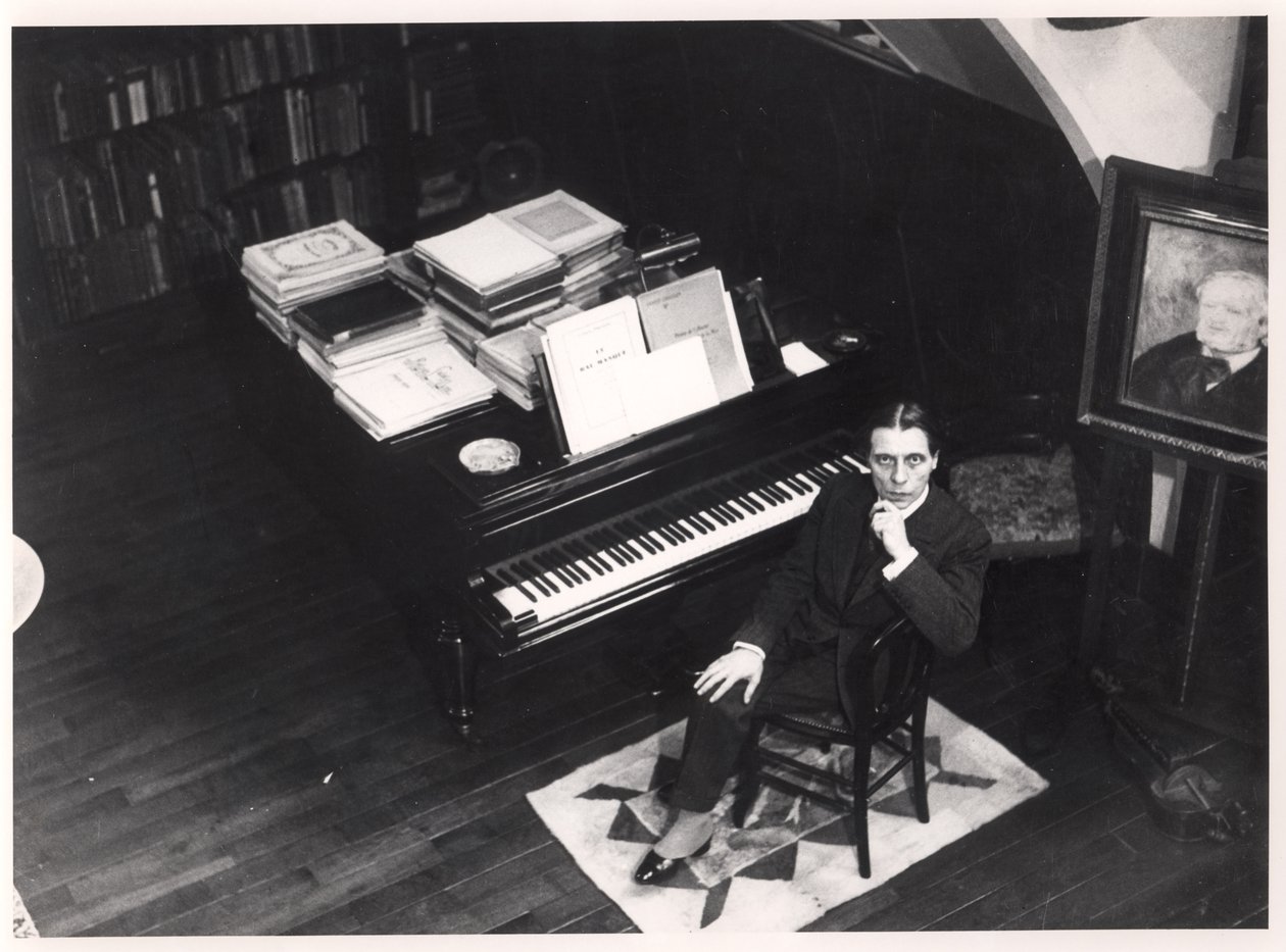 Alfred Cortot by French Photographer