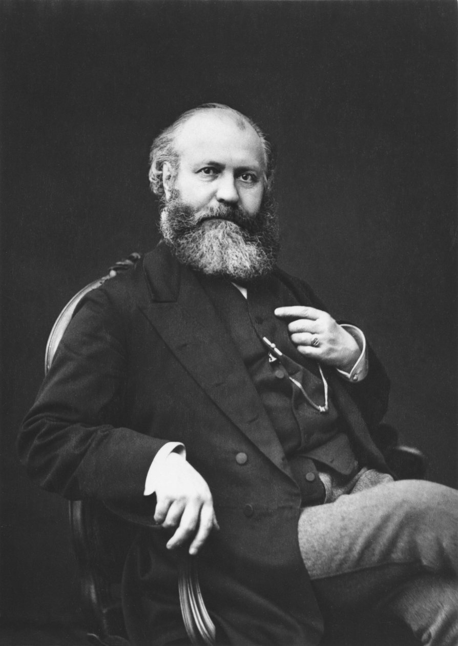 Charles-Francois Gounod, late 19th century by French Photographer