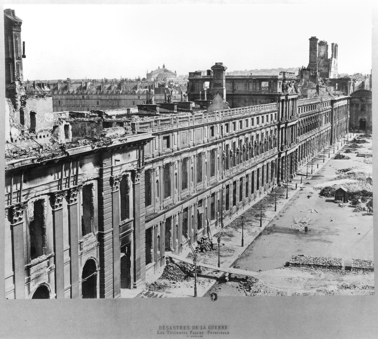 Disasters of War: The Tuileries During the Commune of Paris, 1871