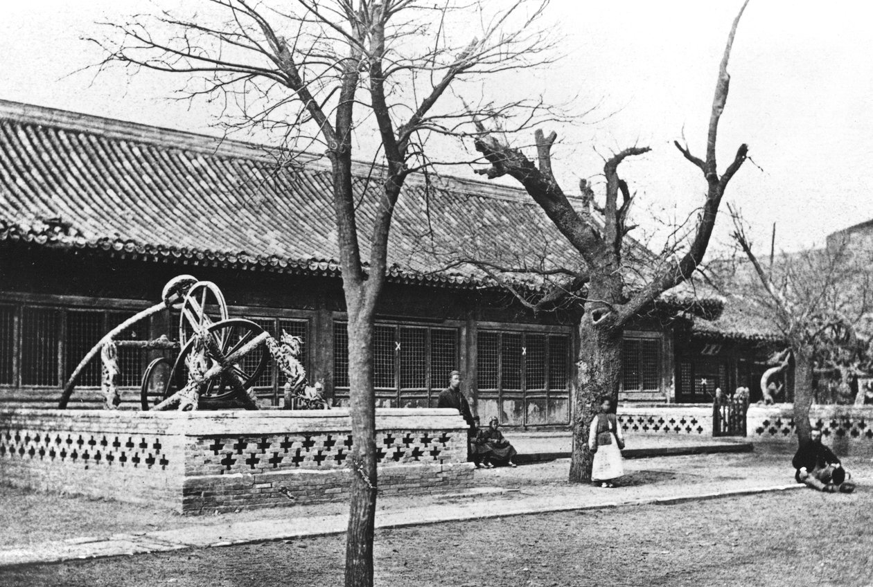 Imperial Observatory at Peking, China, c.1900 by French Photographer