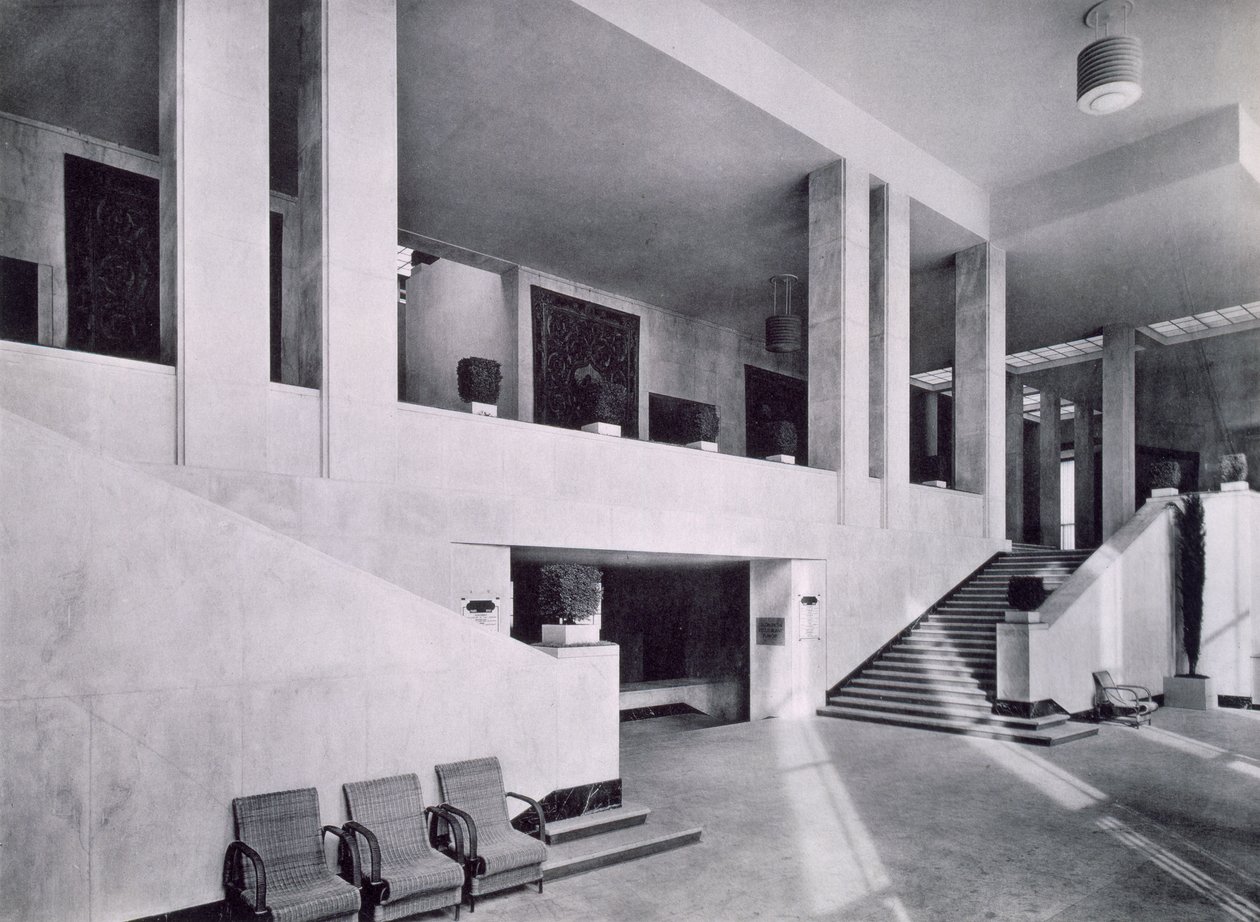 The Museum of Modern Art at the Paris International Exposition by French Photographer