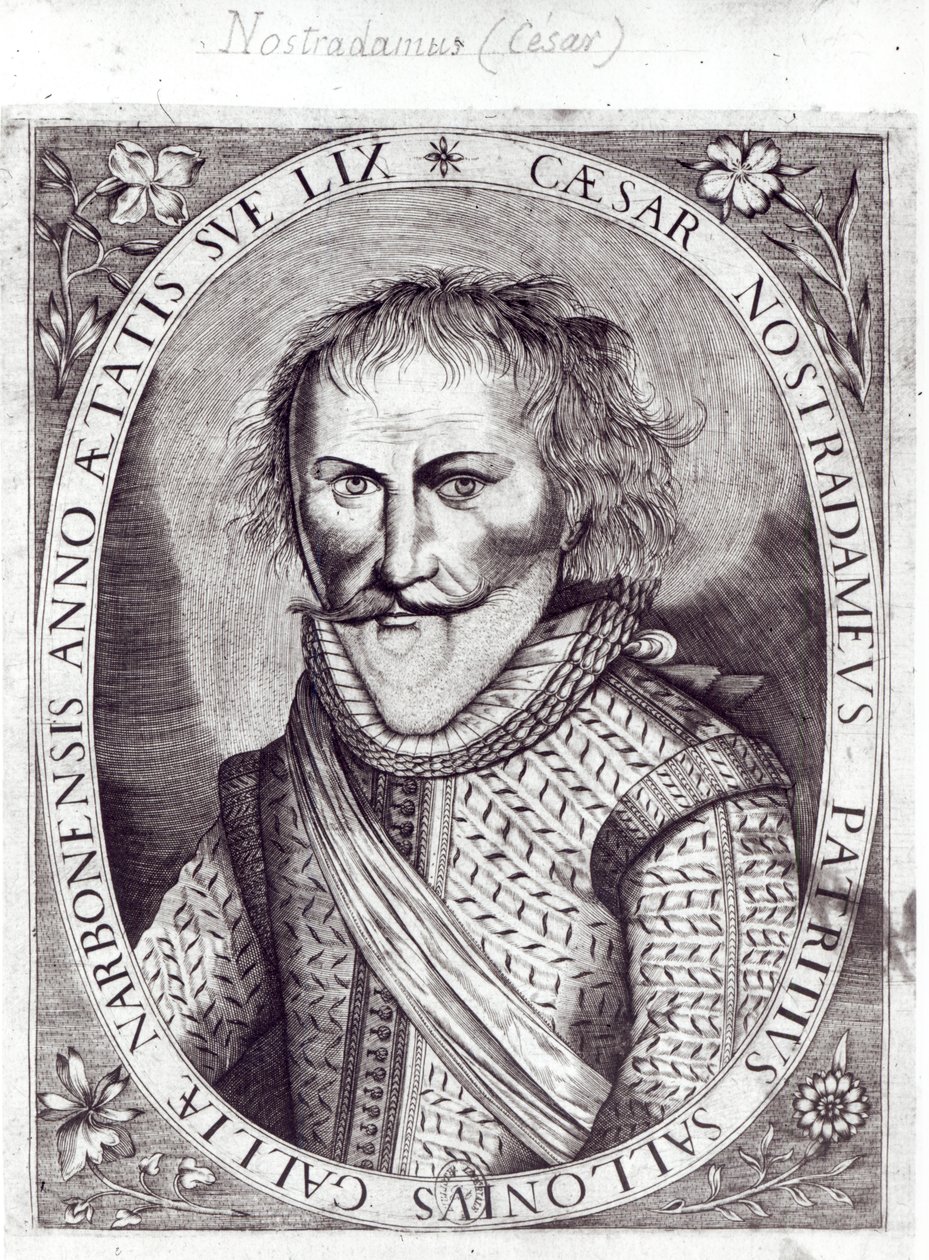 Cesar Nostradamus, son of Michel Nostradamus by French School