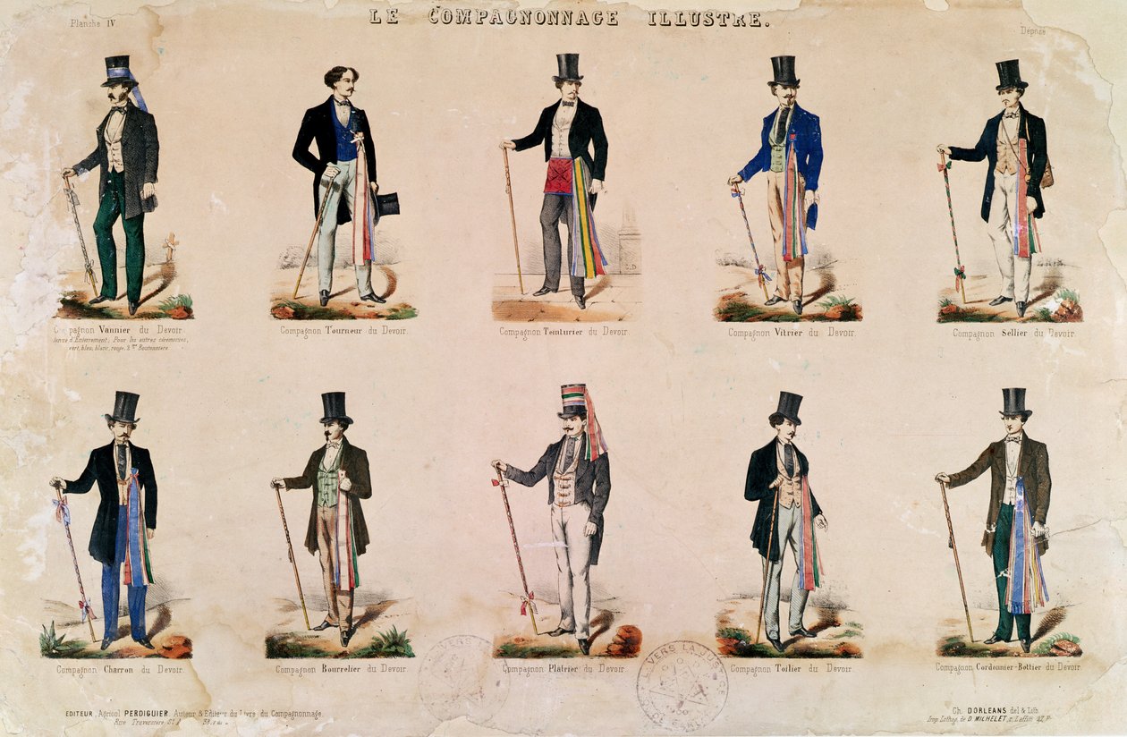 Costumes of Various Professions, from 