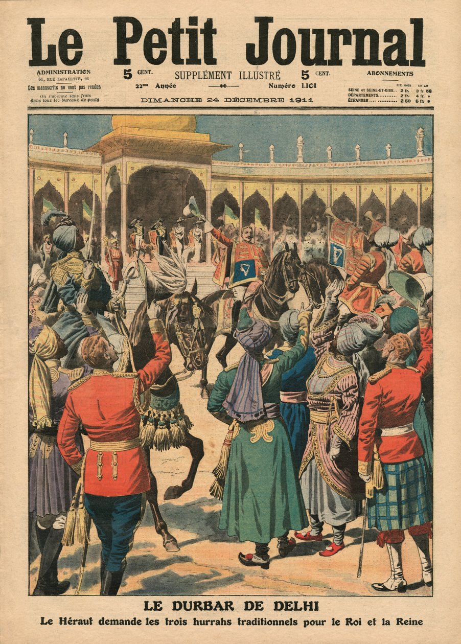 Delhi Durbar, illustration from 