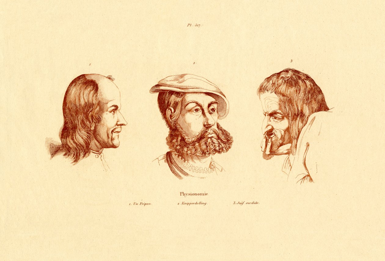 Heads by French School