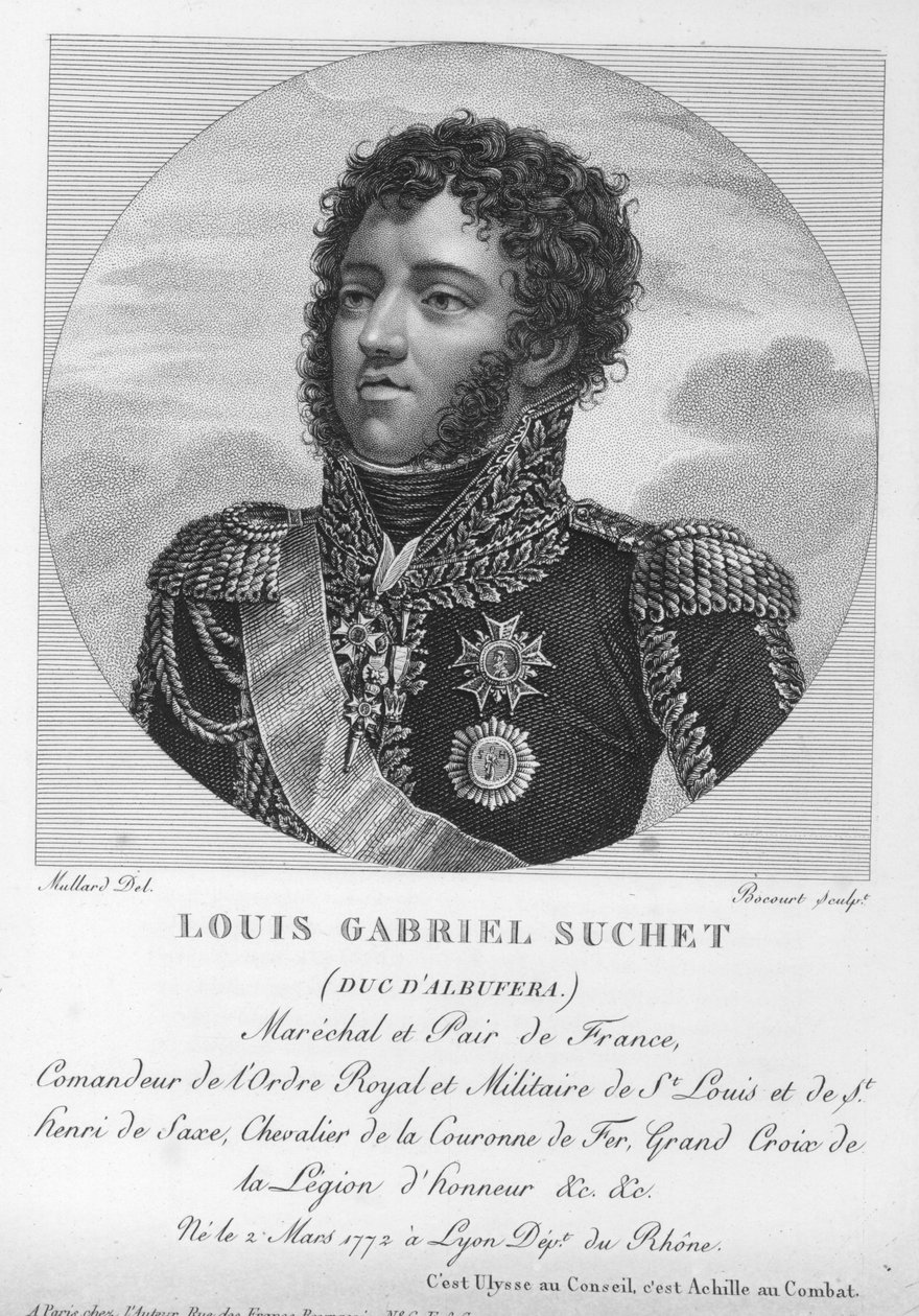 Louis-Gabriel Suchet (1770-1826) Duke of Albufera and Marshal of France by French School