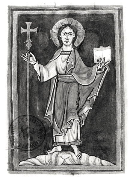 Christ, from a Benedictional by French School