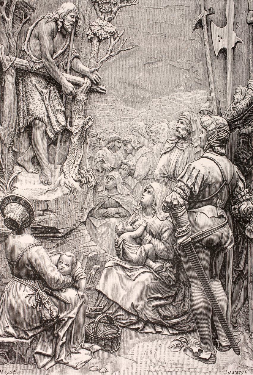 St. John the Baptist Preaching in the Desert, after a Work by Albrecht Durer, from 