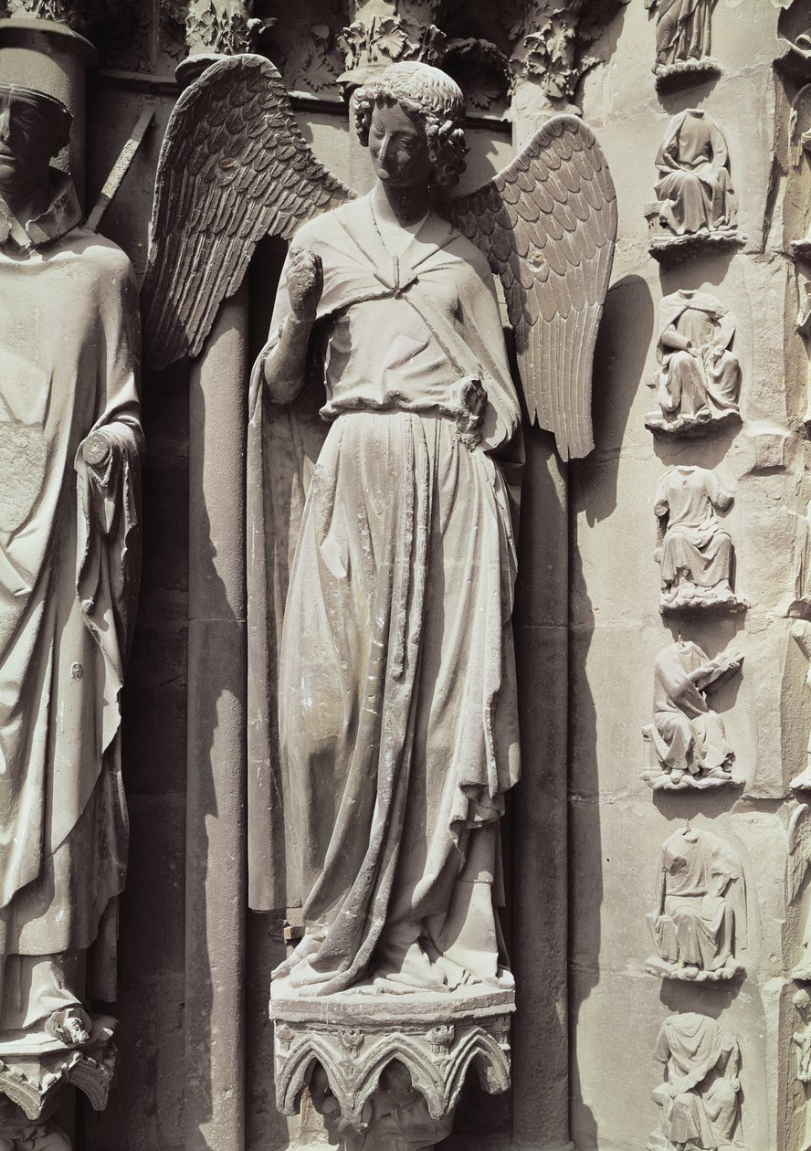 The Angel with a Smile, Jamb Figure from the West Portal