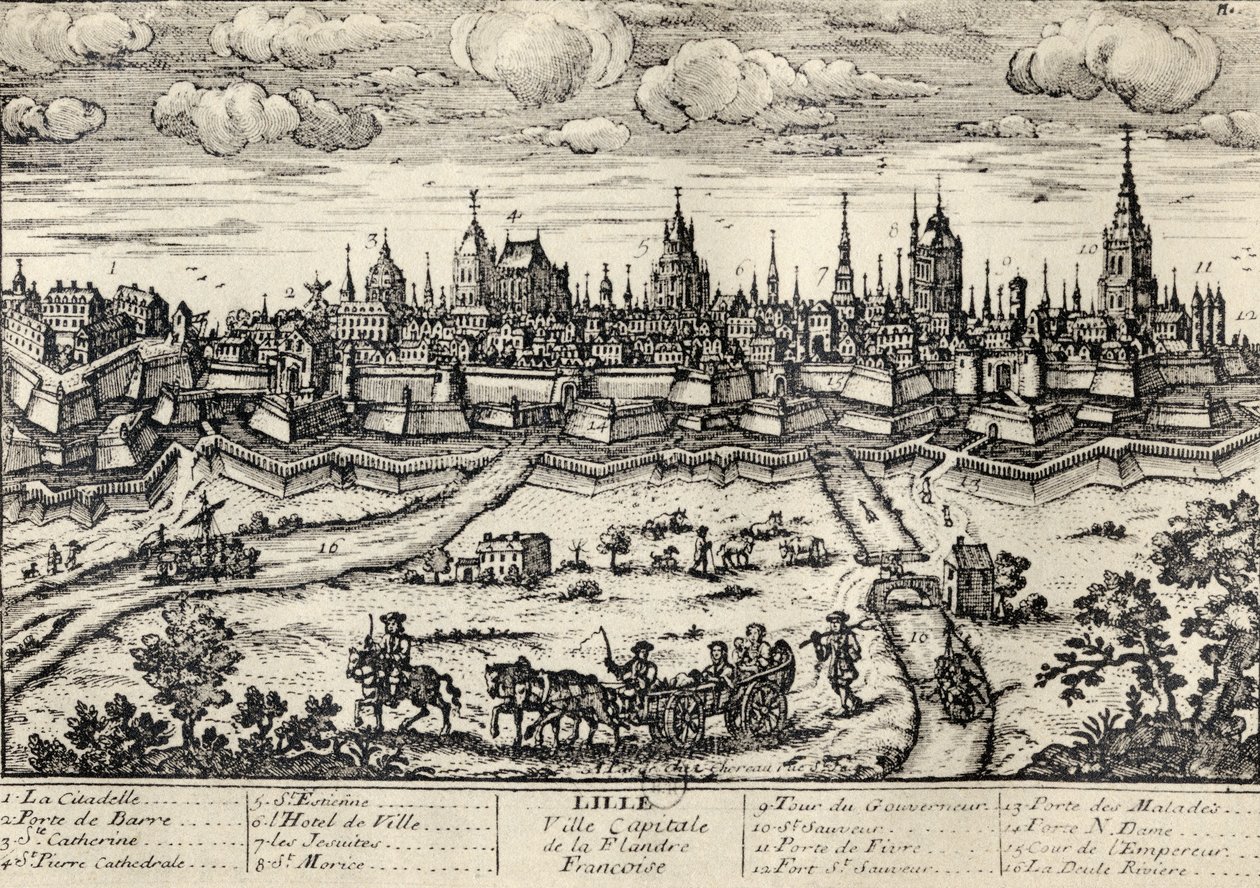 View of Lille, from 
